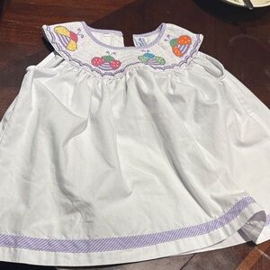 Smocked Ladybug Dress